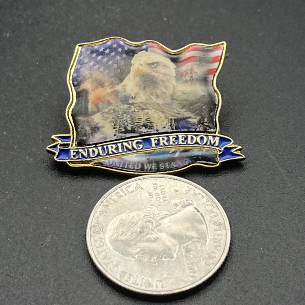 Operation Enduring Freedom United States‎ Of America Lapel Hat Pin